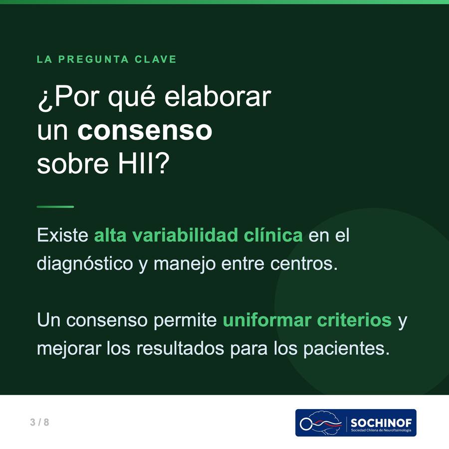 Por qué elaborar un consenso sobre HII